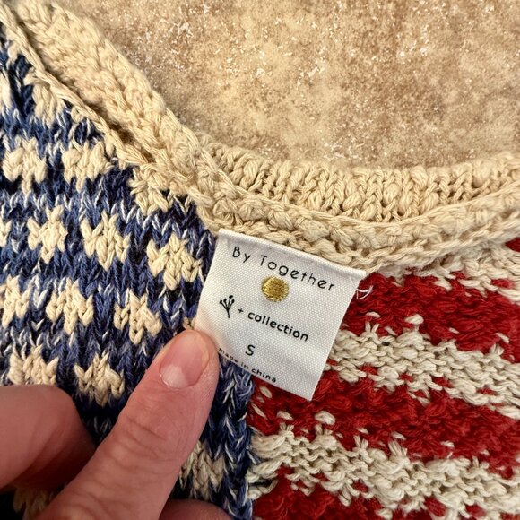 Flag Sweater Small - Picture 3 of 4